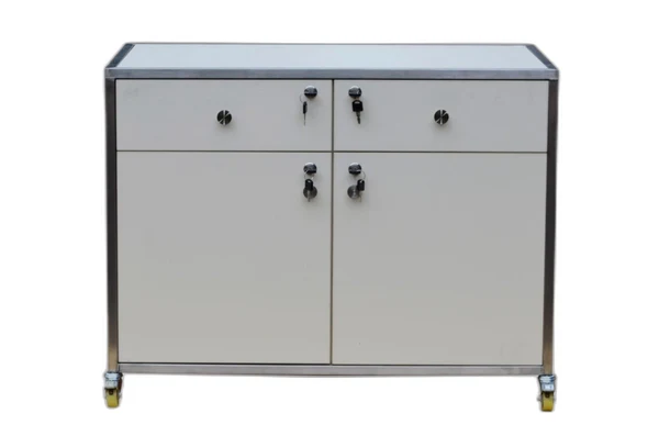 Тумба медична мобільна C.box CMM-2DD-1-NATA ALU